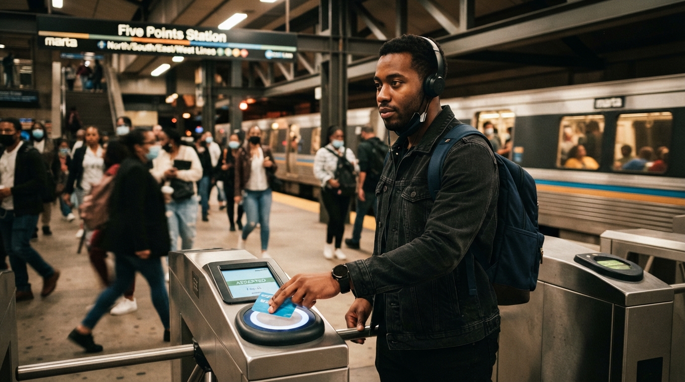 Editorial illustration for Atlanta's Best Commuter Pass: A Cost Comparison of MARTA, CobbLinc, and Xpress